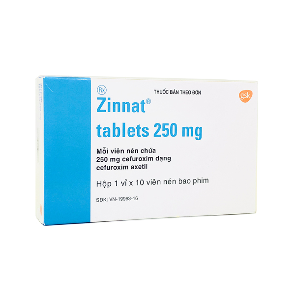 Zinnat 250mg