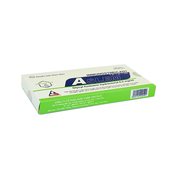 Aslem 0.3mg/ml - Hỗ trợ điều trị bệnh nhân ung thư