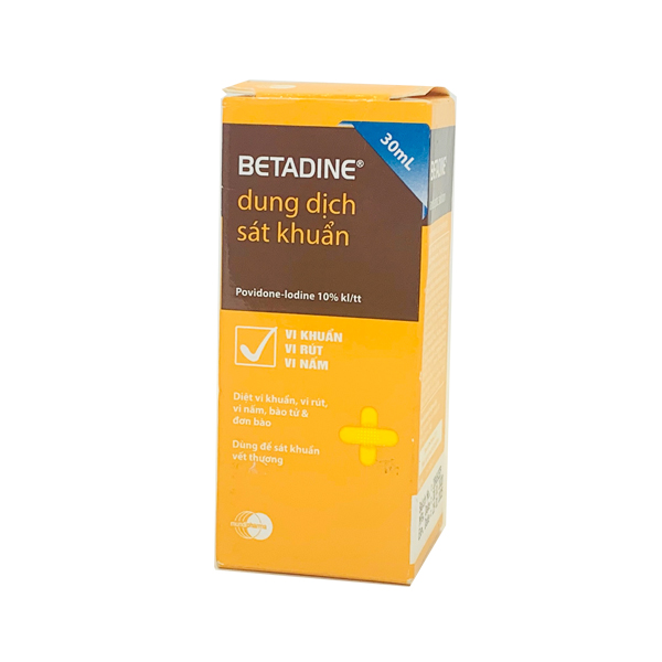 Dung dịch sát khuẩn Betadine antiseptic solution 10%