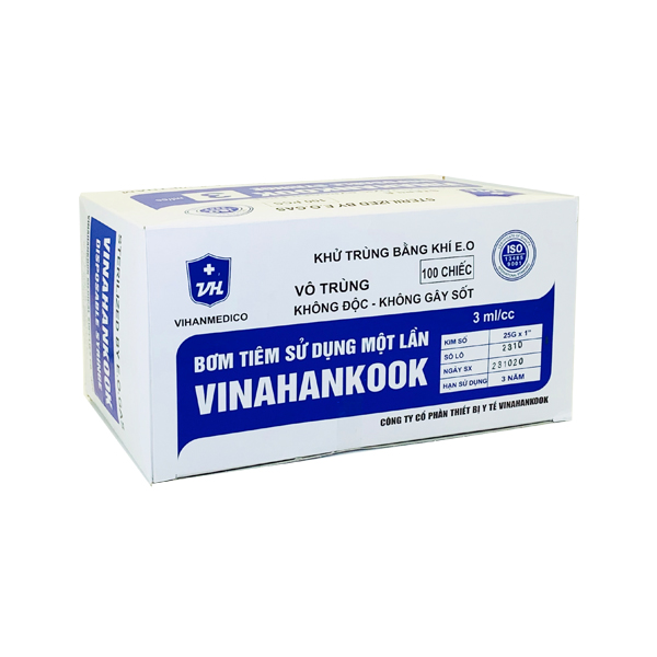 Bơm tiêm Vinahankook 5ml