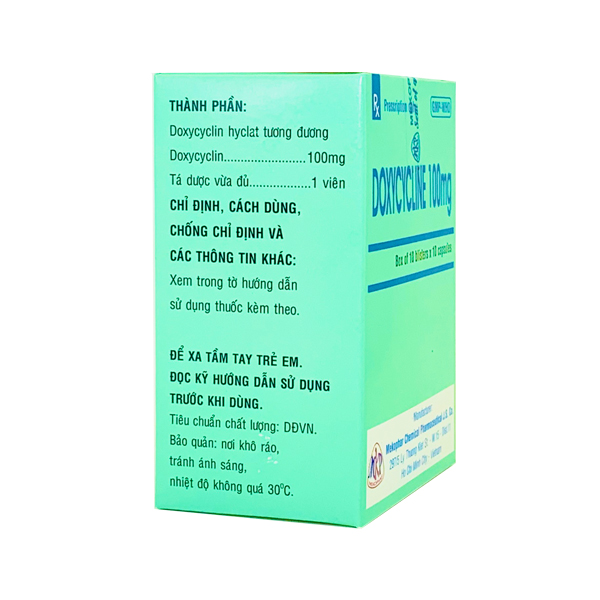 Doxycyclin 100 mg