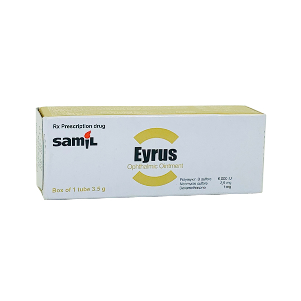 Eyrus 3.5g - Tiệt diệt vi khuẩn gây bệnh mắt