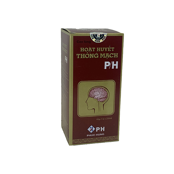 Hoạt huyết thông mạch P/H - Bổ não, tăng cường trí nhớ