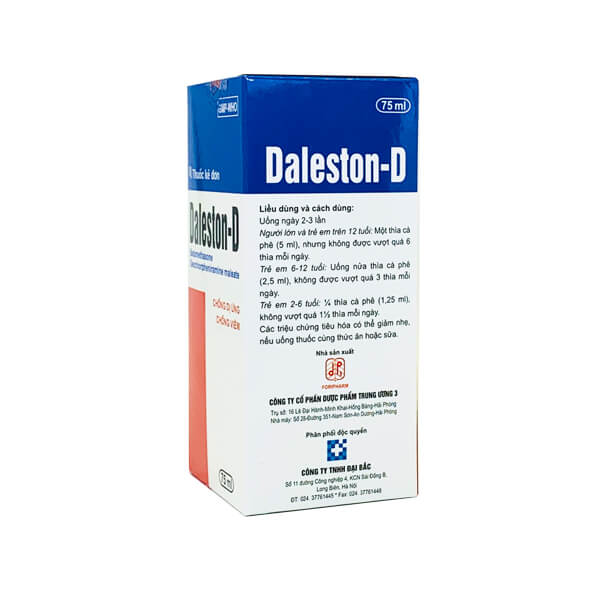 Daleston-D chai 75ml