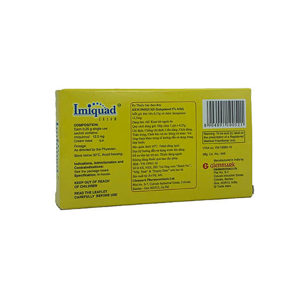 Imiquimod Cream 5%