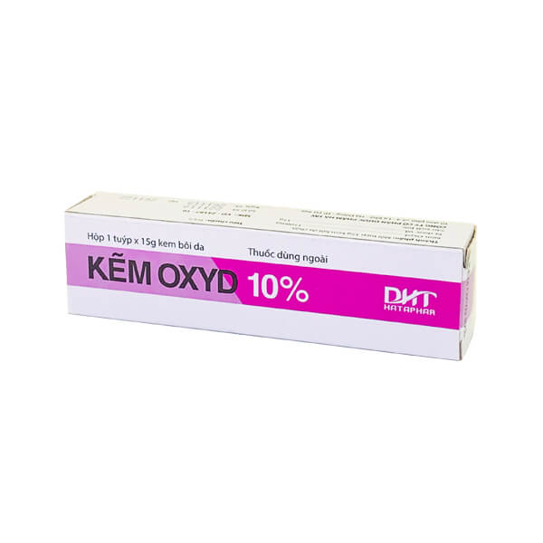 Kẽm oxyd 10% Hataphar