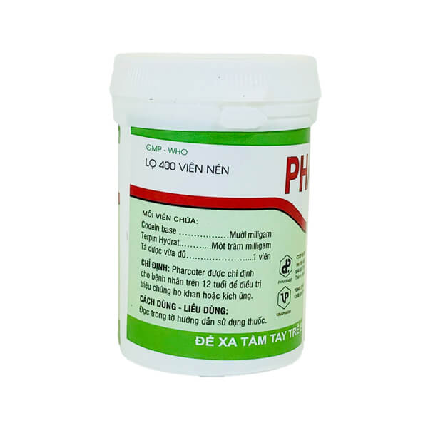 Pharcoter lọ 400 viên