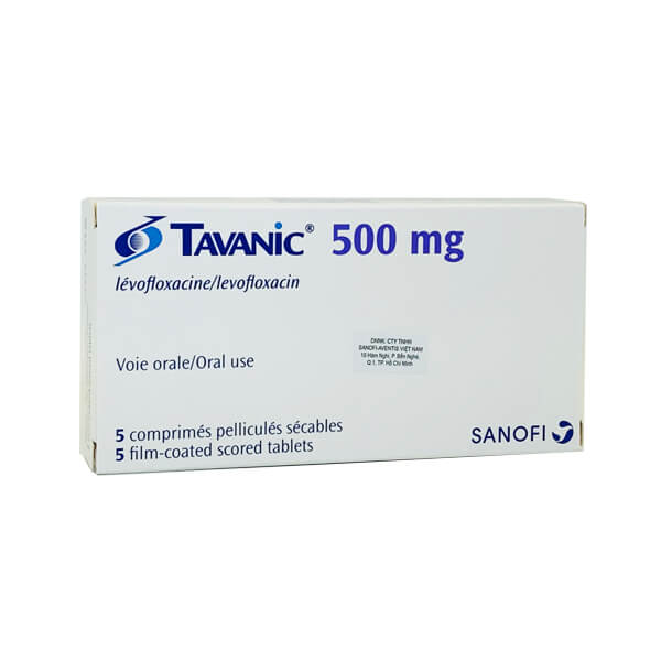 Tavanic 500mg - Trị viêm phổi hiệu quả