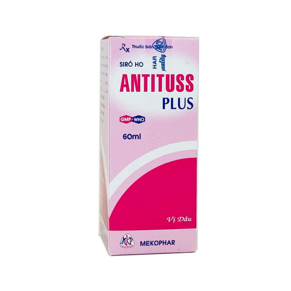 Siro ho Antituss Plus 60ml - Cắt nhanh cơn HO