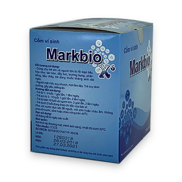 Cốm vi sinh Markbio X6