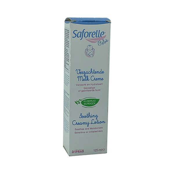 Kem làm mềm da Saforelle bebe soothing creamy lotion 125ml