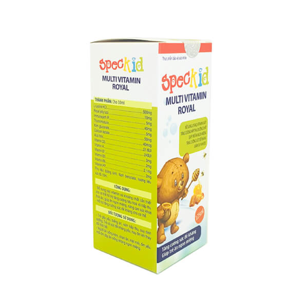 Speckid Multivitamin Royal - Giúp trẻ ăn ngon, tăng cường miễn dịch