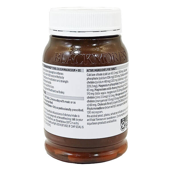 Blackmores Total Calcium Magnesium + D3