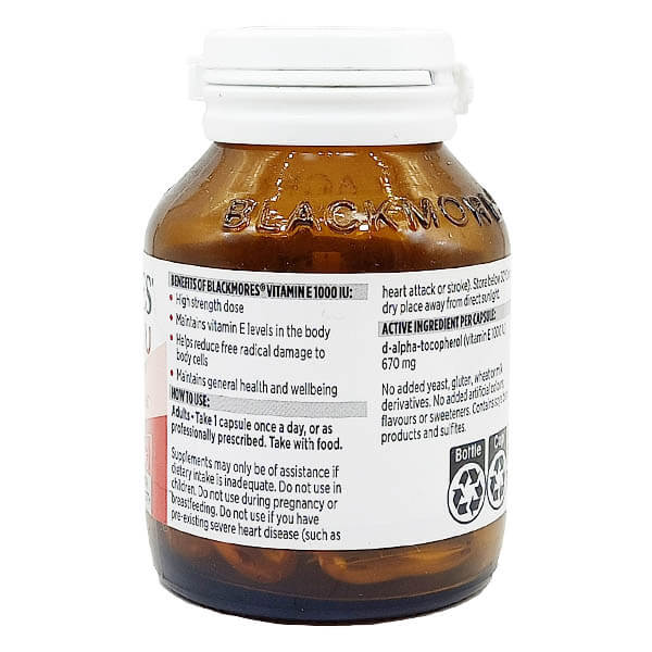 Blackmores Vitamin E 1000IU