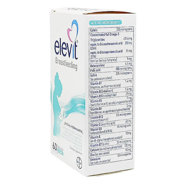 Elevit Breastfeeding - Bổ sung dinh dưỡng cho bà mẹ nuôi con bú