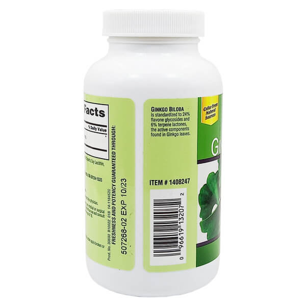 Ginkgo Biloba 120mg Trunature