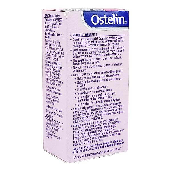 Ostelin Infant Vitamin D3 Drops