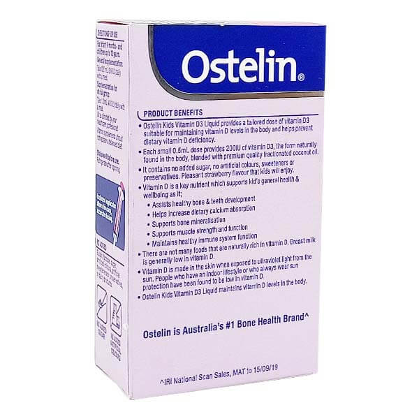 Ostelin Kids Vitamin D3 Liquid