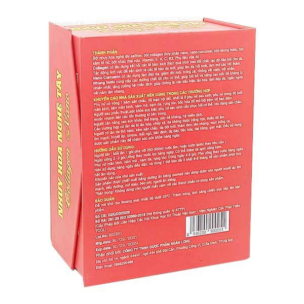 Nhụy hoa Nghệ tây Collagen Nano