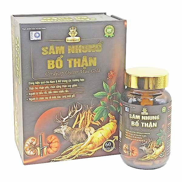 Sâm nhung Bổ thận Diophaco - Cải thiện thận hư, tóc bạc sớm