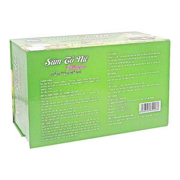 Sâm tố nữ Collagen Mầm đậu nành