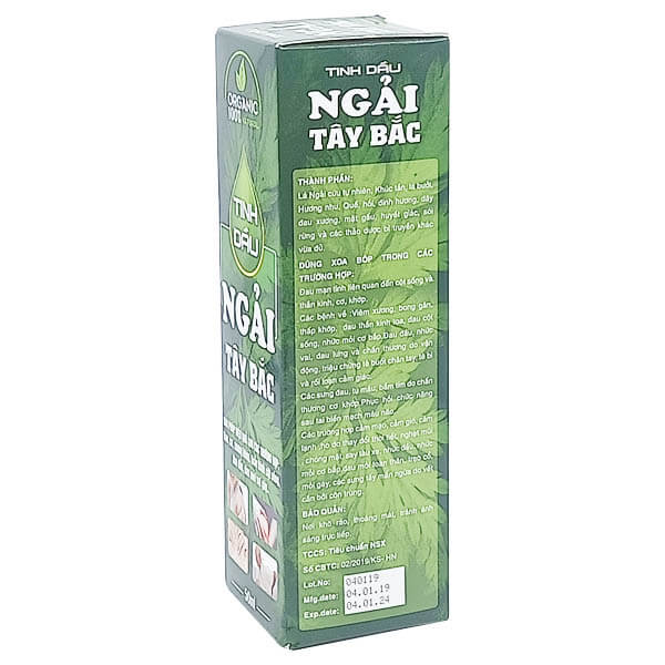 Tinh dầu Ngải Tây Bắc 50ml