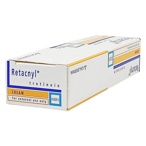 Retacnyl 0,025% Cream - Giảm nhanh mụn TRỨNG CÁ