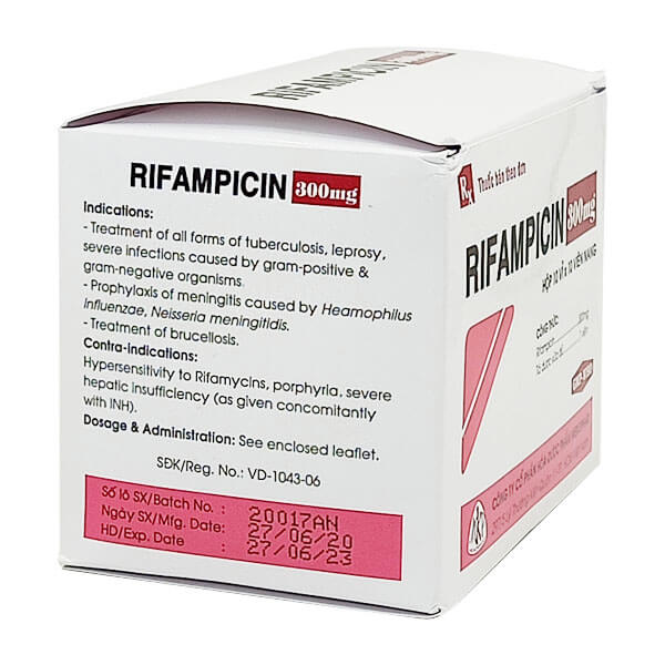 Rifampicin 300mg Mekophar