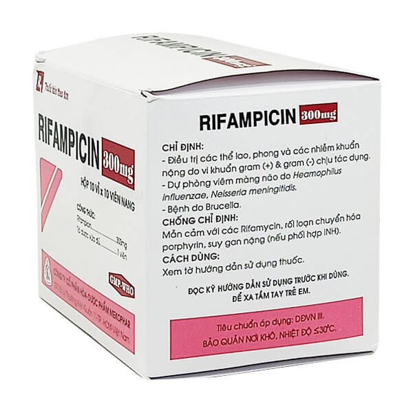 Rifampicin 300mg Mekophar