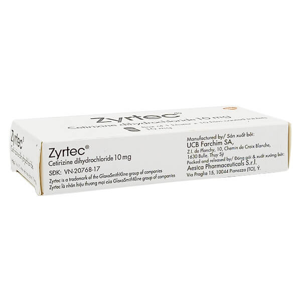 Zyrtec 10mg