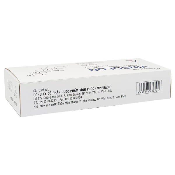 Vinsolon 40mg (hộp 10 lọ)