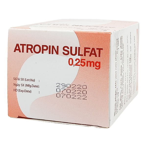 Atropin Sulfat 0.25mg - Mẹo chống say xe hiệu quả