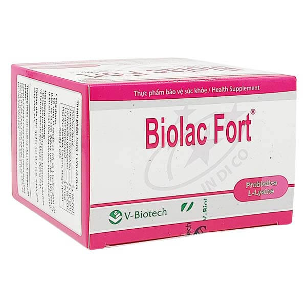 Biolac Fort - Cho hệ tiêu hóa khỏe mạnh