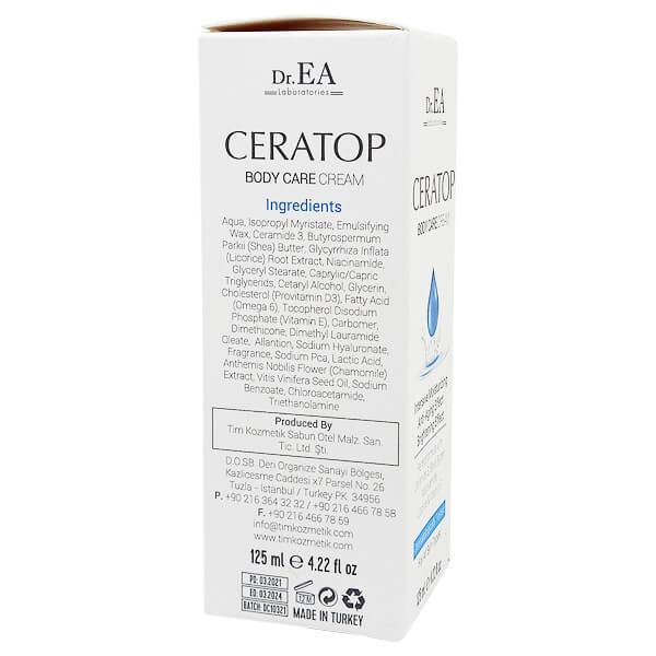 Kem bôi da Dr.EA Ceratop Body Care Cream 125ml