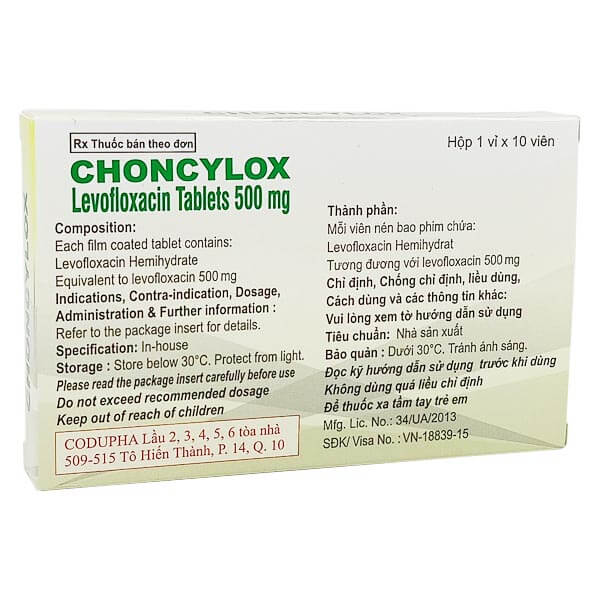 Choncylox 500mg