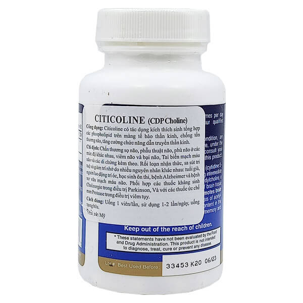 Citicoline CDP Choline