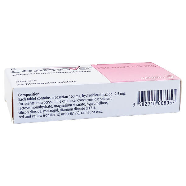 Coaprovel 150mg/12,5mg