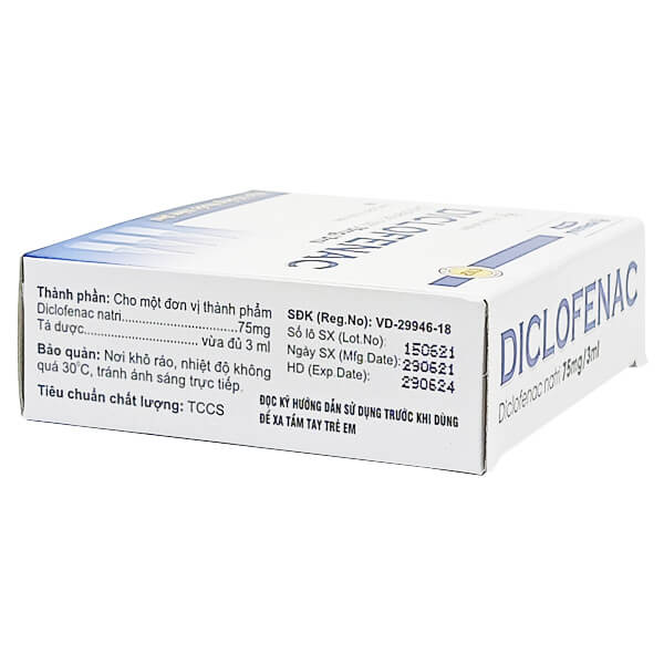 Diclofenac 75mg/3ml HDpharma