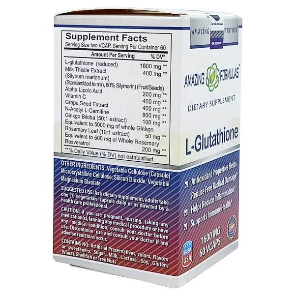 L-glutathione 1600mg