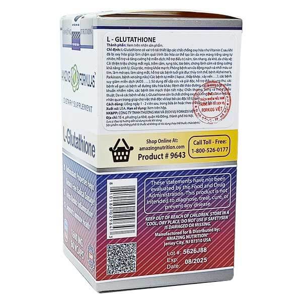 L-glutathione 1600mg