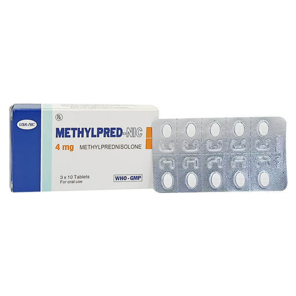 Methylpred - Nic 4mg