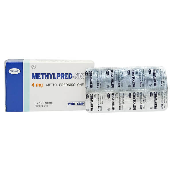 Methylpred - Nic 4mg