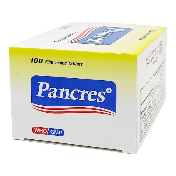 Pancres 170mg - Điều trị rối loạn tiêu hóa, xơ nang tụy