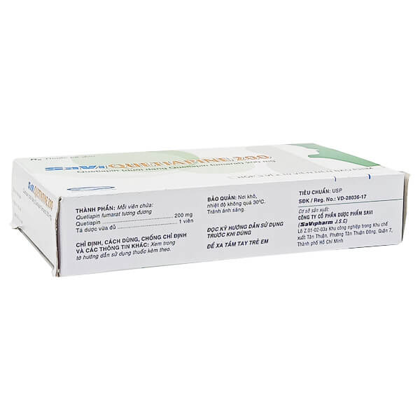 SaVi Quetiapine 200