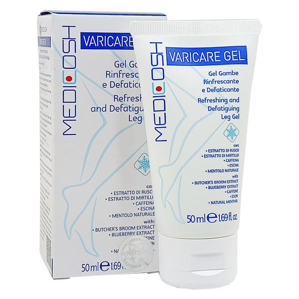 Gel bôi chống suy giãn tĩnh mạch Medicosh Varicare 100ml