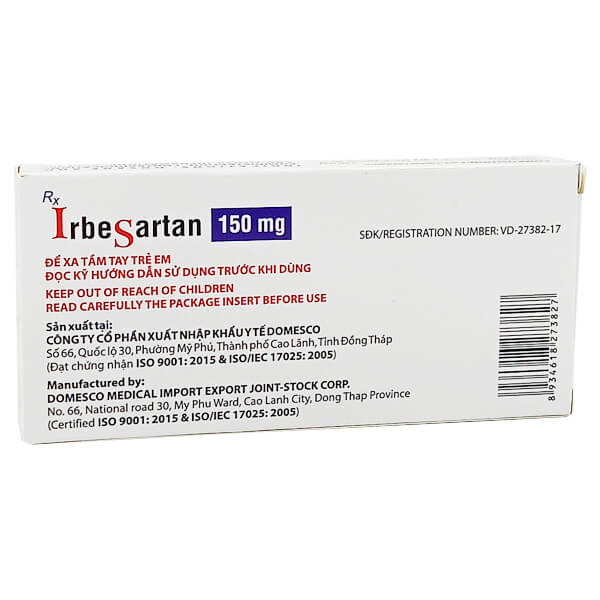 Irbesartan 150mg Domesco