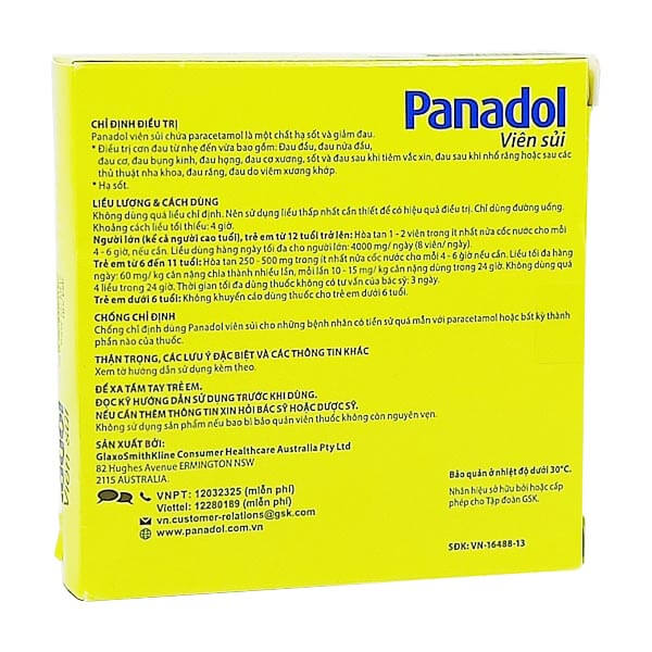 Panadol (viên sủi)