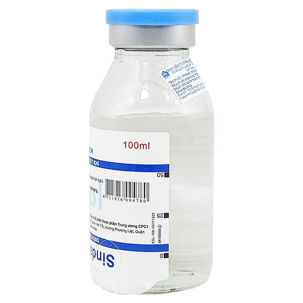 Dịch truyền Sindazol 500mg/100ml