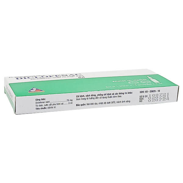 Diclofenac 75mg/3ml Vinphaco