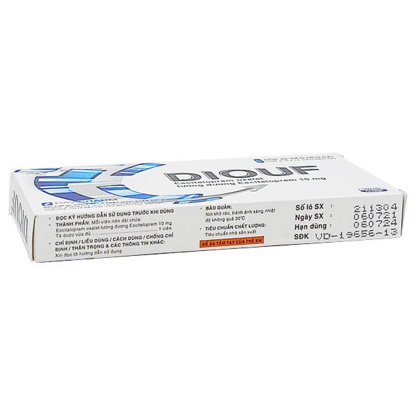 Diouf 10mg - Điều trị TRẦM CẢM hiệu quả